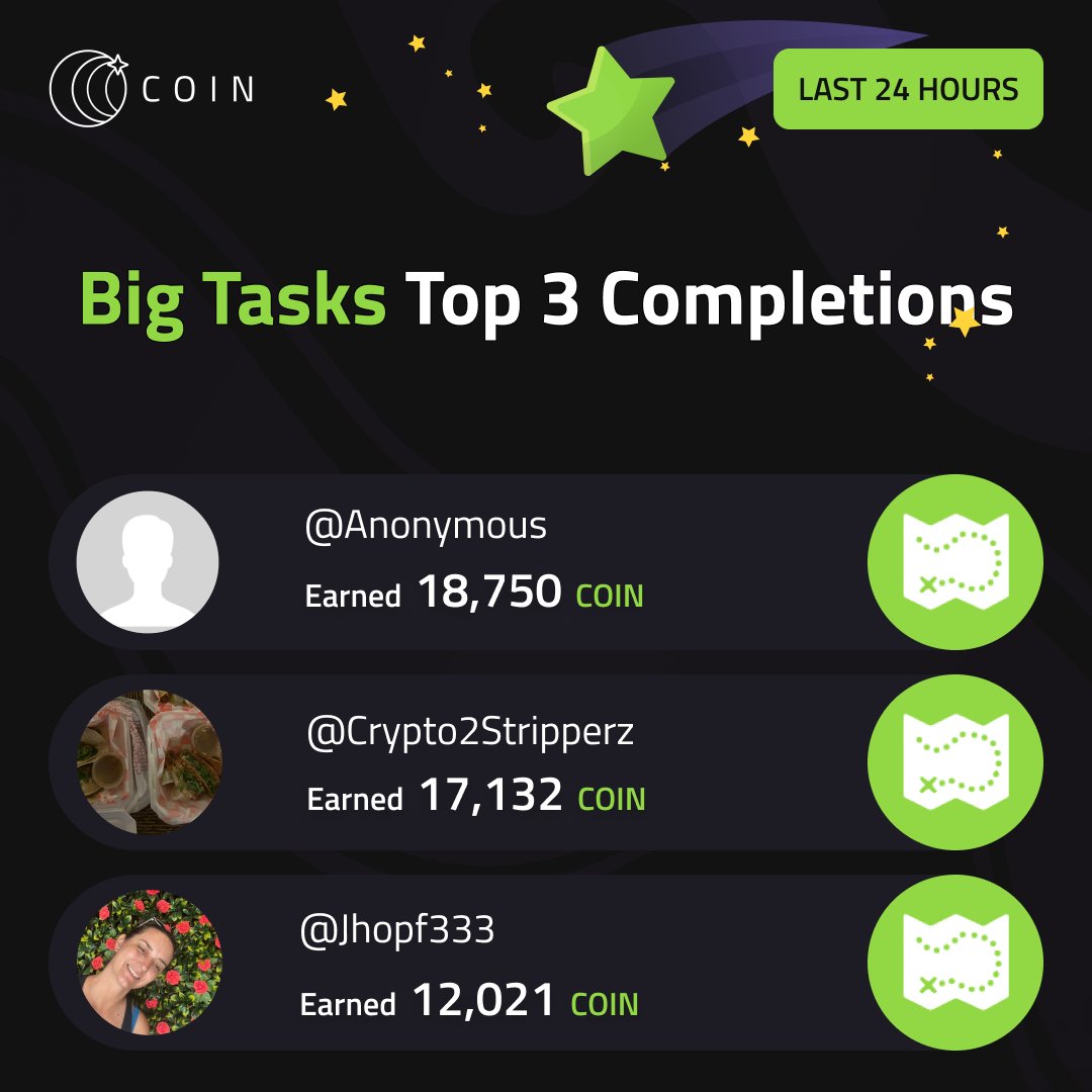 💥 Taskers dominated in the Bite-Size Fun challenges and raked in some serious COIN!⁠
⁠
Feeling competitive? It's your time to shine and stack up those rewards! 💰⁠
⁠
Ready to level up? Start earning now — link below!

my.coinapp.co/applink/bite-s…