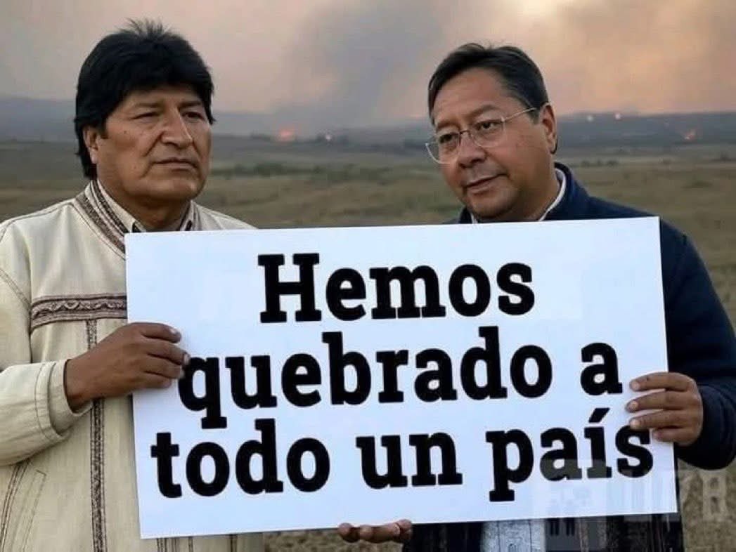 Rolando Claure, MD, FASN, FISN 🇧🇴 (@rclaure_nefro) on Twitter photo Maldito socialismo/populismo #Bolivia <a href="/evoespueblo/">Evo Morales Ayma</a> y <a href="/LuchoXBolivia/">Luis Alberto Arce Catacora (Lucho Arce)</a> quebraron un país Maldito socialismo/populismo #Bolivia <a href="/evoespueblo/">Evo Morales Ayma</a> y <a href="/LuchoXBolivia/">Luis Alberto Arce Catacora (Lucho Arce)</a> quebraron un país