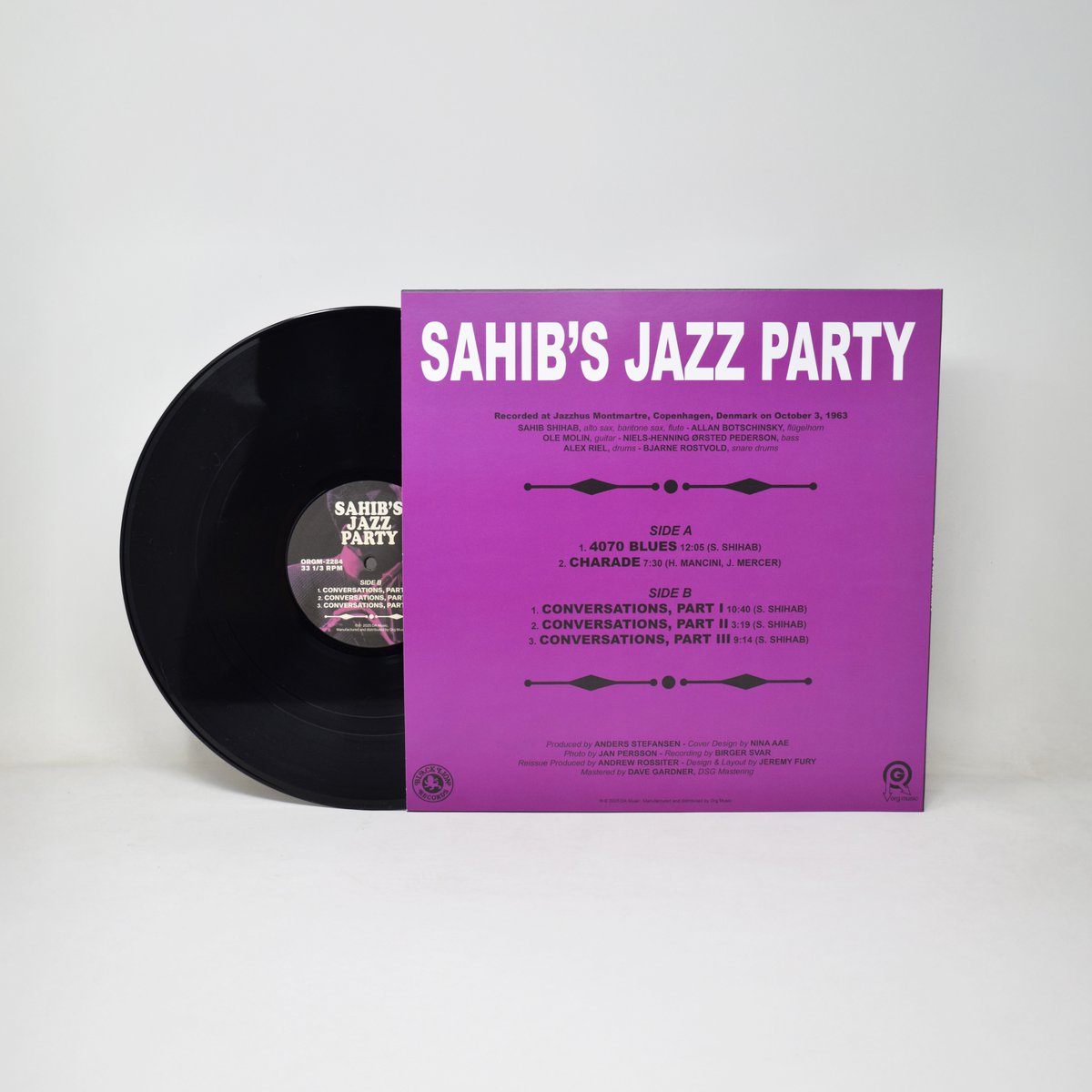 Our single LP reissue of Sahib's Jazz Party by the great Sahib Shihab is available everywhere today! If you missed out on RSD Black Friday's deluxe version, you can pick up a copy now from our site, while supplies last.

tinyurl.com/48u35x3p
