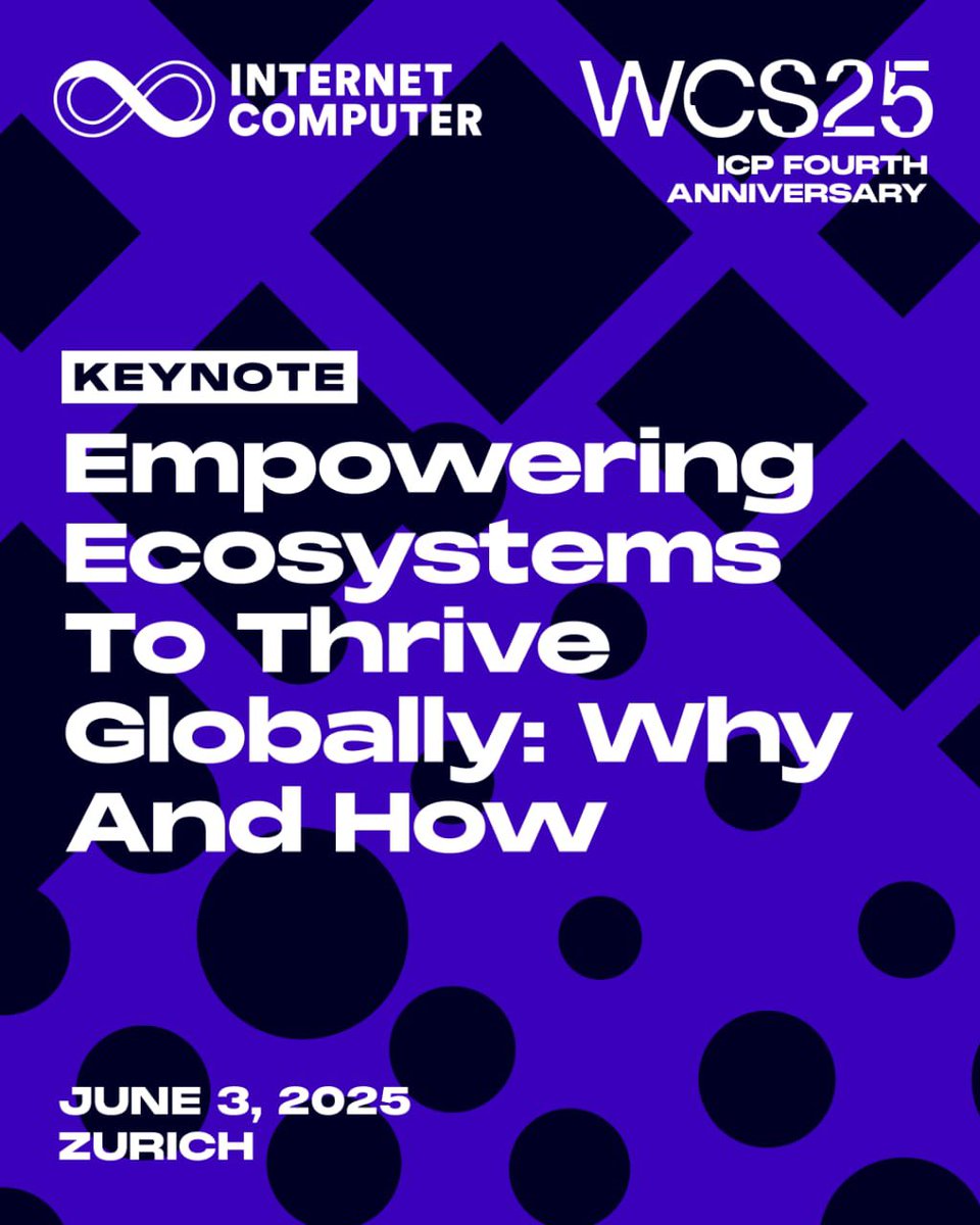 _MzJayde's tweet image. Meet global tech experts and leaders shaping different ecosystems , learn from them at the #WorldComputerSummit25 in Zurich, Switzerland.

To be part of the summit, register here lu.ma/wcs25?tk=lYivFQ

#WCS25