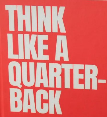 QBs need more than God Given Talent. At some point (Think)ing Studying and being a Student of the game will propel you to another level.