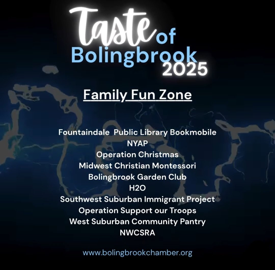 BBrookEvents's tweet image. The Taste of #Bolingbrook will be held one day only: Saturday, May 31, 2025. Enjoy FREE Parking, FREE Admission, and FREE Live Entertainment and Music all day long with TWO Stages - the Main Stage and the Local Stage!
Details: facebook.com/10006406708032…