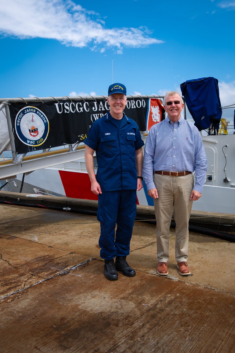 I wrapped up #MS04's 2025 South Mississippi Shipyard Tour by visiting the United States Coast Guard Station in Pascagoula. This tour has been an incredible opportunity to witness firsthand the dedication, skill, and innovation driving our region’s shipbuilding industry — a