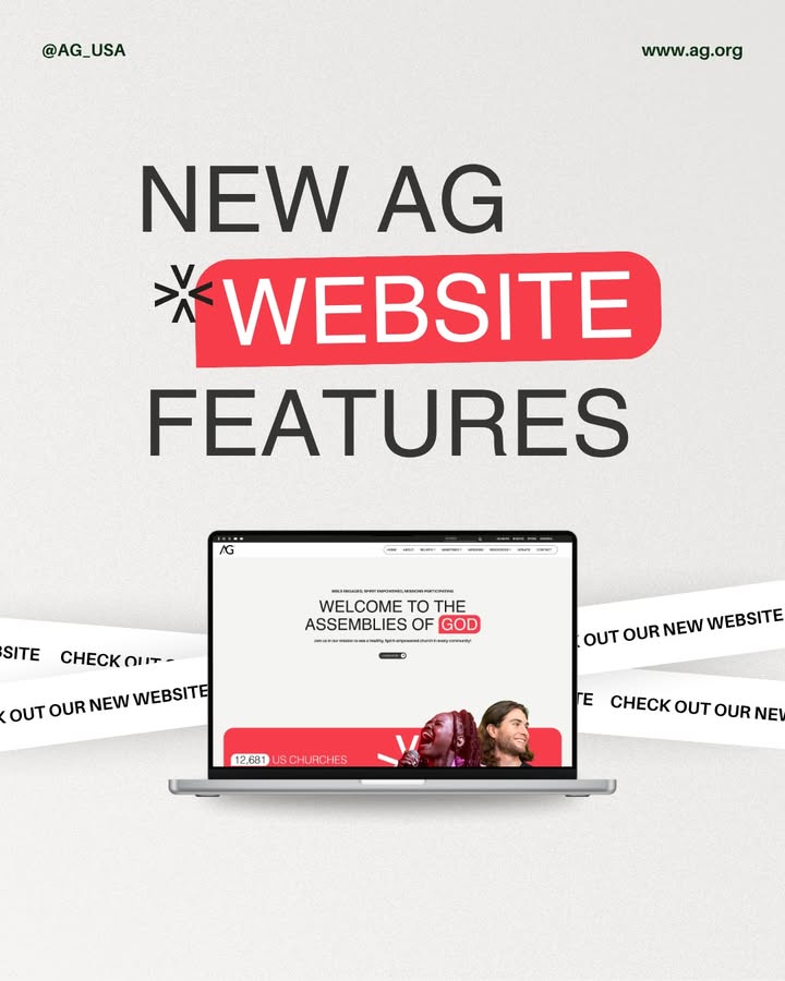 AG_USA's tweet image. There's a new way to connect with everything AG.
From powerful stories and practical resources to leadership tools and global missions opportunities—the new AG.org brings it all together in one place.
Start exploring at