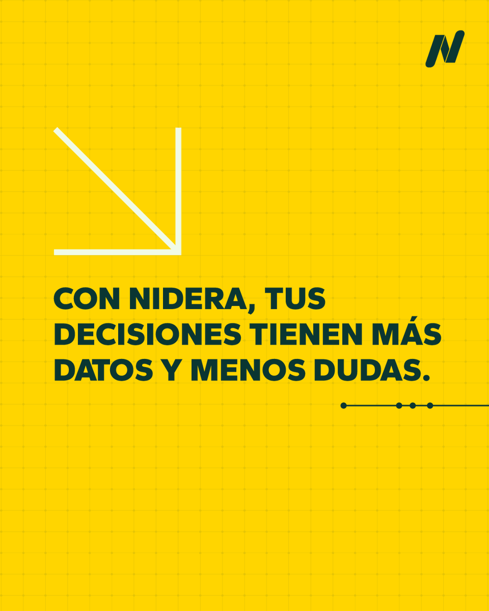 NideraSemillas's tweet photo. ¿Y si pudieras ver lo que tu lote necesita antes de que lo pida?​
En Nidera usamos tecnología que transforma tus datos en resultados.​
Tomá decisiones más precisas basadas en información real, desde cualquier lugar.🌾 ​
📲 Conocé más en https://t.co/ZkD9YOgOhT https://t.co/rvUs5yJG8l