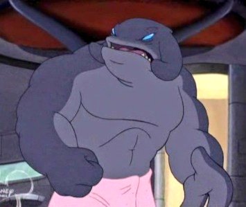 The show loved making sure you saw his pecs and abs for some reason.