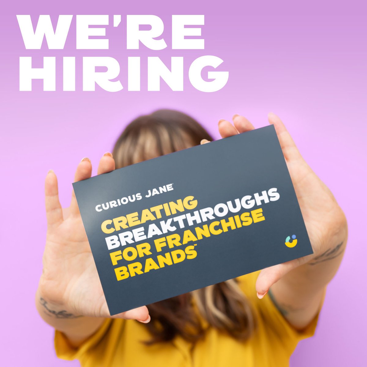 If you’re able to turn numbers into insights and dashboards into decisions, Curious Jane wants you on our team! We're seeking a talented senior data analyst to join our growing team. Check it out, along with other openings we have, on our website at hubs.li/Q03pWtlv0