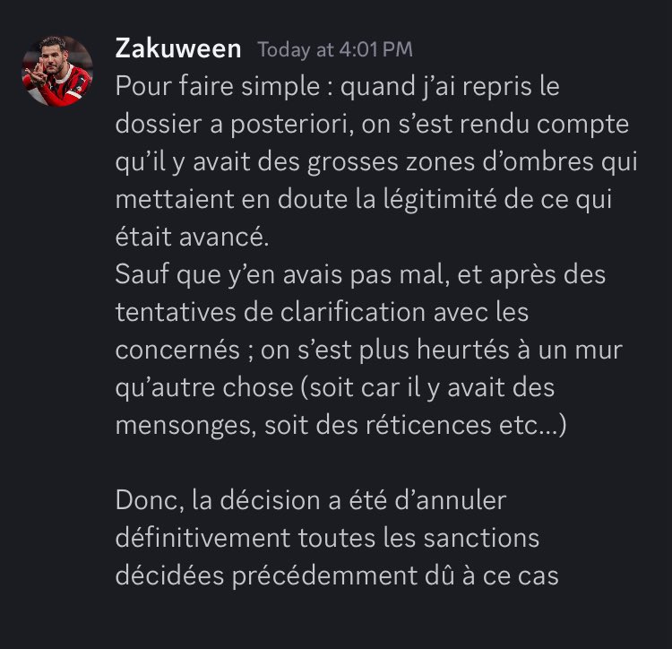Bonjour ! Mais je suis une salope du coup my bad (mentir a sa commu et a tt le monde c’est mal rappelez vous)