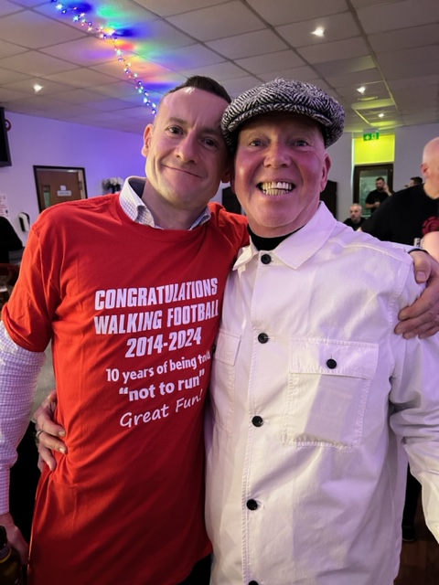 BirminghamWFC's tweet photo. "IF I HADN'T PLAYED WALKING FOOTBALL I WOULD NOT HAVE FOUND MY BEST FRIEND" LETS CELEBRATE - IT'S MORE THAN JUST A GAME #bestfriendday #MoreThanAGame #funfitnessfriendship #walkingfootballfamily #MentalthAwareness #fightisolation #itsgoodtotalk https://t.co/BZUDgFOS3e