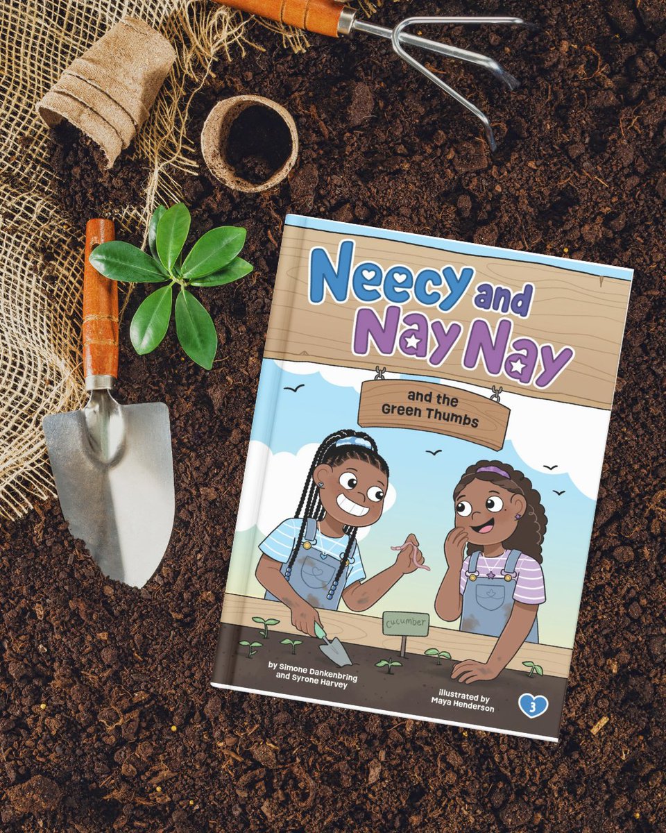 little bee books (@littlebeebooks) on Twitter photo Happy Book Birthday to #NeecyandNayNayandtheGreenThumbs by #SimoneDankenbring and <a href="/Syrone1/">Syrone Harvey (Open to queries)</a>, and illustrated by #MayaHenderson. The third book in the Neecy and Nay Nay series, this installment follows the twins as they work in the community garden. Available now!
#BeeaReader🐝 Happy Book Birthday to #NeecyandNayNayandtheGreenThumbs by #SimoneDankenbring and <a href="/Syrone1/">Syrone Harvey (Open to queries)</a>, and illustrated by #MayaHenderson. The third book in the Neecy and Nay Nay series, this installment follows the twins as they work in the community garden. Available now!
#BeeaReader🐝