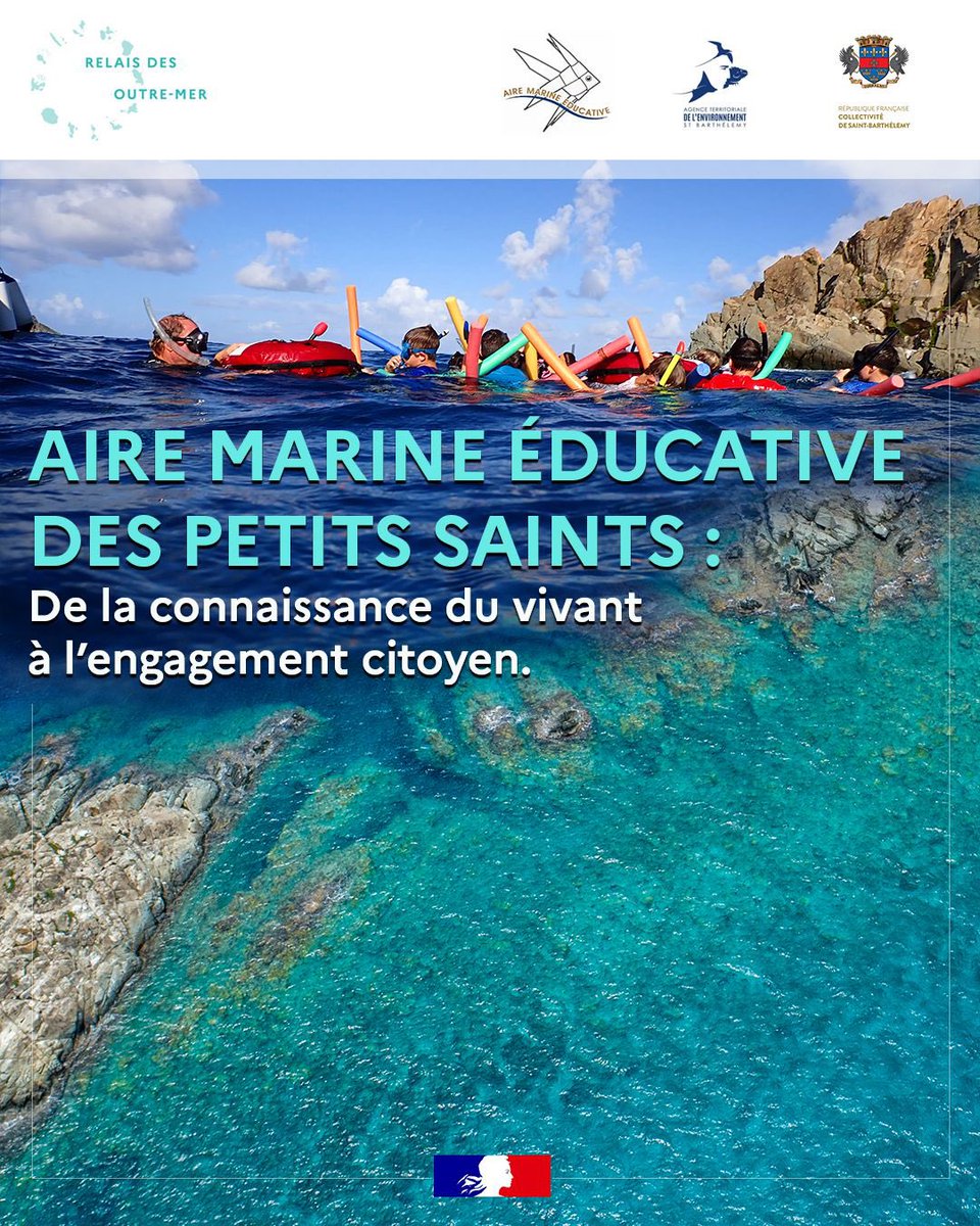 [1/4] Depuis 2017, les élèves de CM1/CM2 de l'école primaire de Gustavia sont devenus de véritables ambassadeurs de la mer grâce à un projet pédagogique innovant : l'aire marine éducative, définie comme une zone maritime littorale gérée de manière participative par les élèves.