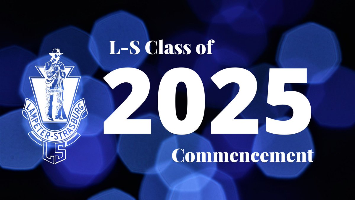 Lampeter-StrasburgSD (@lspioneers) on Twitter photo Tonight's commencement exercises have been moved indoors, but you can join the celebration from wherever you are by watching the livestream on our YouTube channel. Congratulations to the <a href="/lshspioneers/">Lampeter-Strasburg High School</a> Class of 2025! 💙🤍🎓youtube.com/watch?v=e3cfCZ… Tonight's commencement exercises have been moved indoors, but you can join the celebration from wherever you are by watching the livestream on our YouTube channel. Congratulations to the <a href="/lshspioneers/">Lampeter-Strasburg High School</a> Class of 2025! 💙🤍🎓youtube.com/watch?v=e3cfCZ…