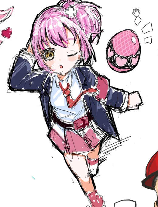 絵茶であむちゃん描いた