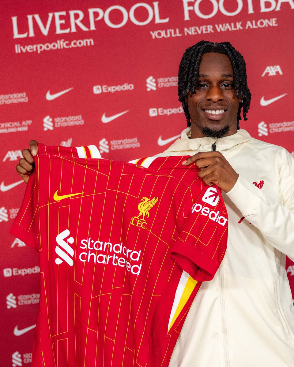 TheKopHQ's tweet photo. Welcome la @JeremieFrimpong 🔴 https://t.co/3aUPBOjZdv