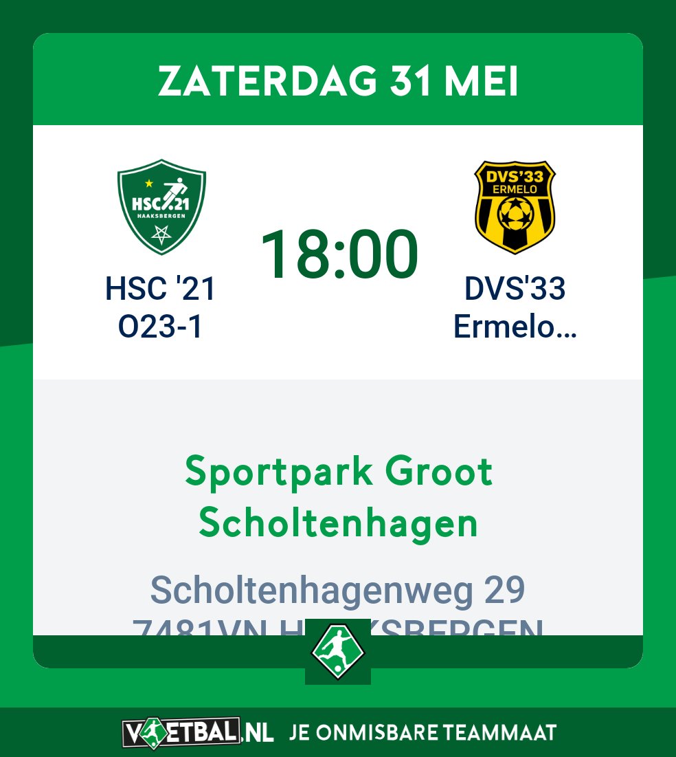 MATCHDAY
 apps.sportlink.com/voetbalnl/matc…