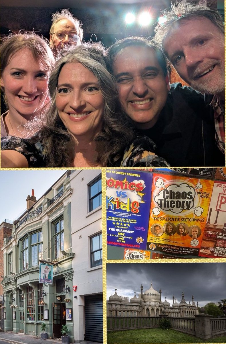Chaos Theory (@chaos_theory_1) on Twitter photo Thank you deeply to everyone who came to see us for our <a href="/chaos_theory_1/">Chaos Theory</a> show 'DESPERATE SKETCHWIVES at the <a href="/brightonfringe/">Brighton Fringe</a> 2025 It was so much fun. And to The Walrus for hosting us. More comedy mayhem to come at The Camden Fringe in August. xx♥️
#chaostheory #brightonfringe Thank you deeply to everyone who came to see us for our <a href="/chaos_theory_1/">Chaos Theory</a> show 'DESPERATE SKETCHWIVES at the <a href="/brightonfringe/">Brighton Fringe</a> 2025 It was so much fun. And to The Walrus for hosting us. More comedy mayhem to come at The Camden Fringe in August. xx♥️
#chaostheory #brightonfringe