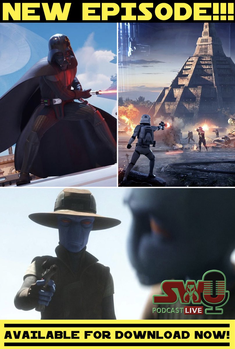 NEW #TheSWU Podcast!! 🎮

👉 The Big Push For #Battlefront3!

👉 What #AI Vader In #Fortnite Tells Us About The Future Of Artificial Intelligence!

👉 We Breakdown More Of #TalesOfTheUnderworld!

👉 What Are “Crunchies”?!

👉 And More!

WATCH / LISTEN: buff.ly/isU7Ixx