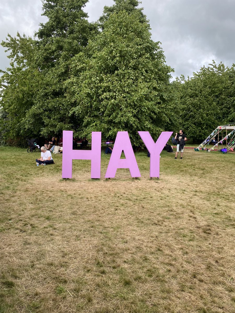 rdbarrowauthor's tweet image. Every book and its dog are here! 

Looking forward to this one…

#HayFestival