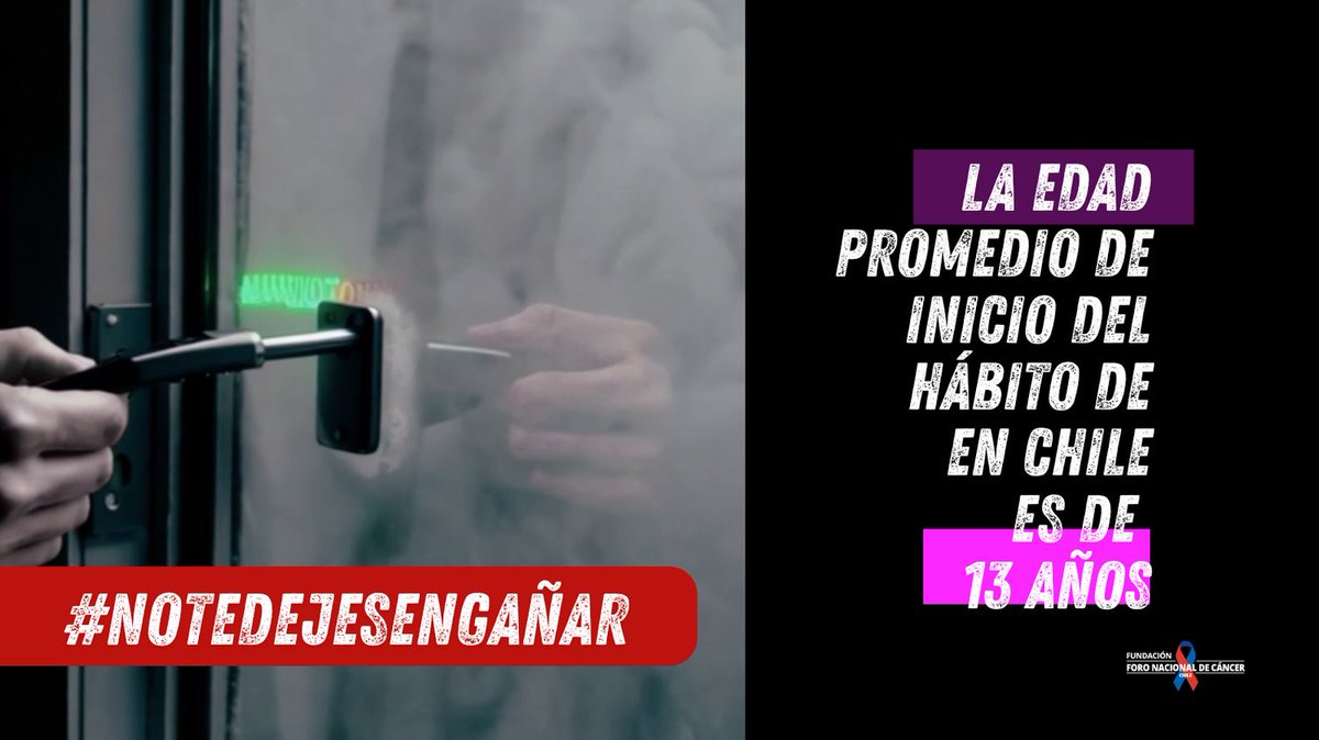 FNCChile's tweet photo. 🕒 ¡Faltan 2 días!
🚫 El tabaco no es moda ni rebeldía: es una trampa.
📉 En Chile se empieza a fumar a los 13 años.

¡Demasiado pronto para una adicción que mata!

🌿 #PodemosHacerMás
#DíaMundialSinTabaco2025 #NoFumes https://t.co/FKuHi6rsjF