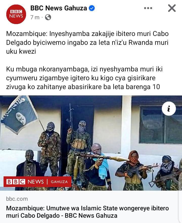 Bwire <a href="/dr_dash250/">Dr. Dash</a> na shebuja wiwe <a href="/PaulKagame/">Paul Kagame</a> muti imbere y’ uko mwiyumvira gutera u Burundi mubanze muje gutora ibiziga vy’ abasoda banyu mu mashamba ya #Mozambique 🇲🇿

Abana b’ u Rwanda 🇷🇼 baraheze bicirwa mu mashamba ya. Muri Congo, <a href="/fdnbbi/">FDNB</a> iguma ikanya amavya inkotanyi