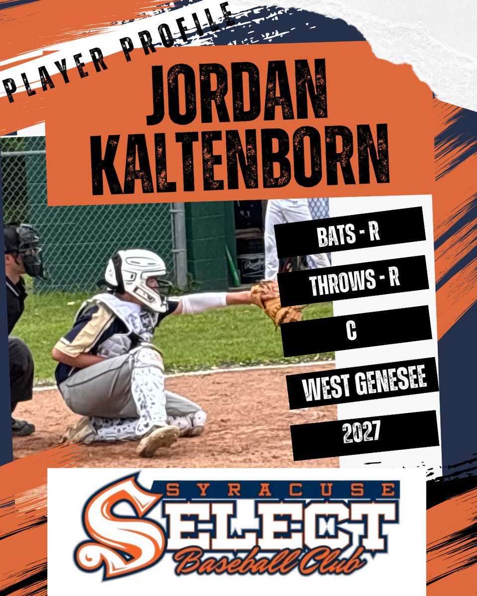 Jordan,a catcher primarily,has the ability to move fluidly behind the plate,his blocking is elite and ability to steal a strike out of zone is essential to a pitching staff. At the plate, Jordan is a hitter who puts the ball in gaps and getting on base with his contact approach