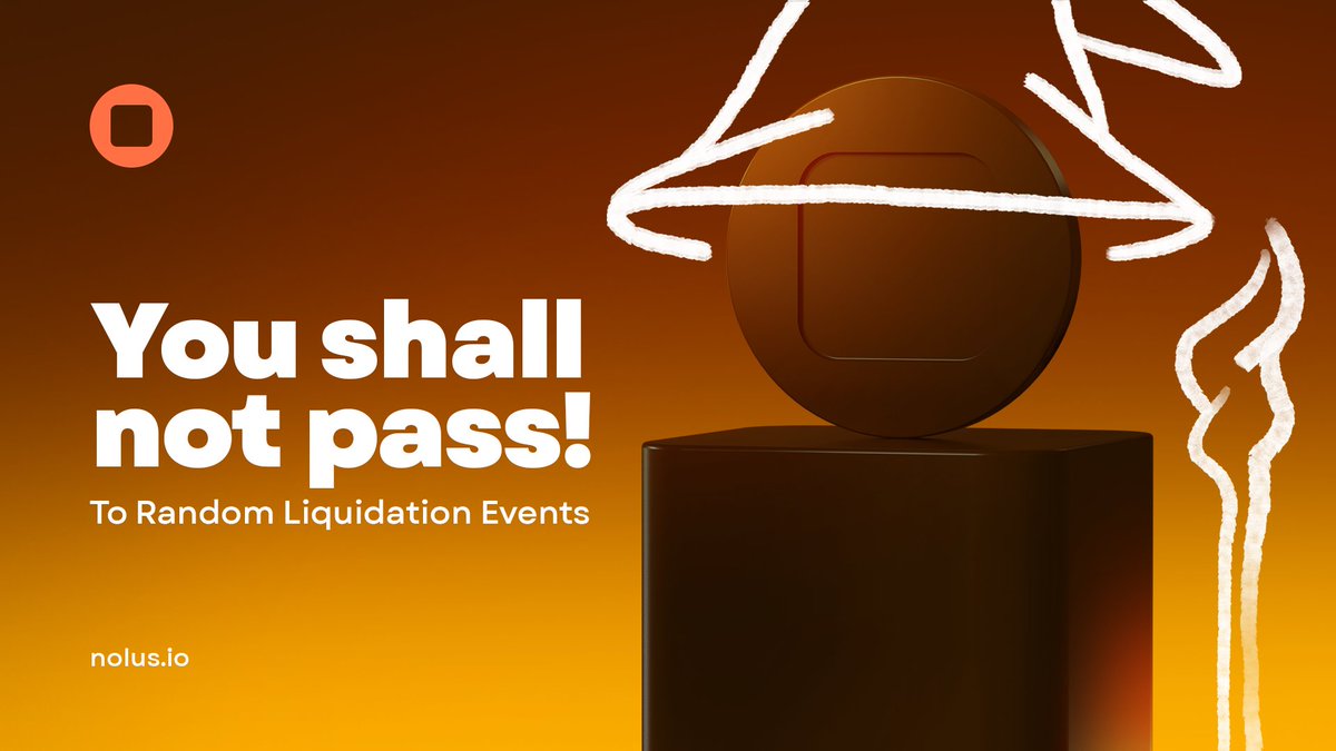 Nolus is the DeFi Gandalf "You shall not pass!" to random liquidation events

 Margin, with wisdom. Yield, with purpose.
 No chaos magic needed