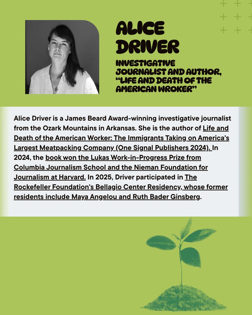 Join us tomorrow for this powerful panel conversation with The National Lawyer’s Guild  - southern regional conference in Little Rock! #poultryworkers