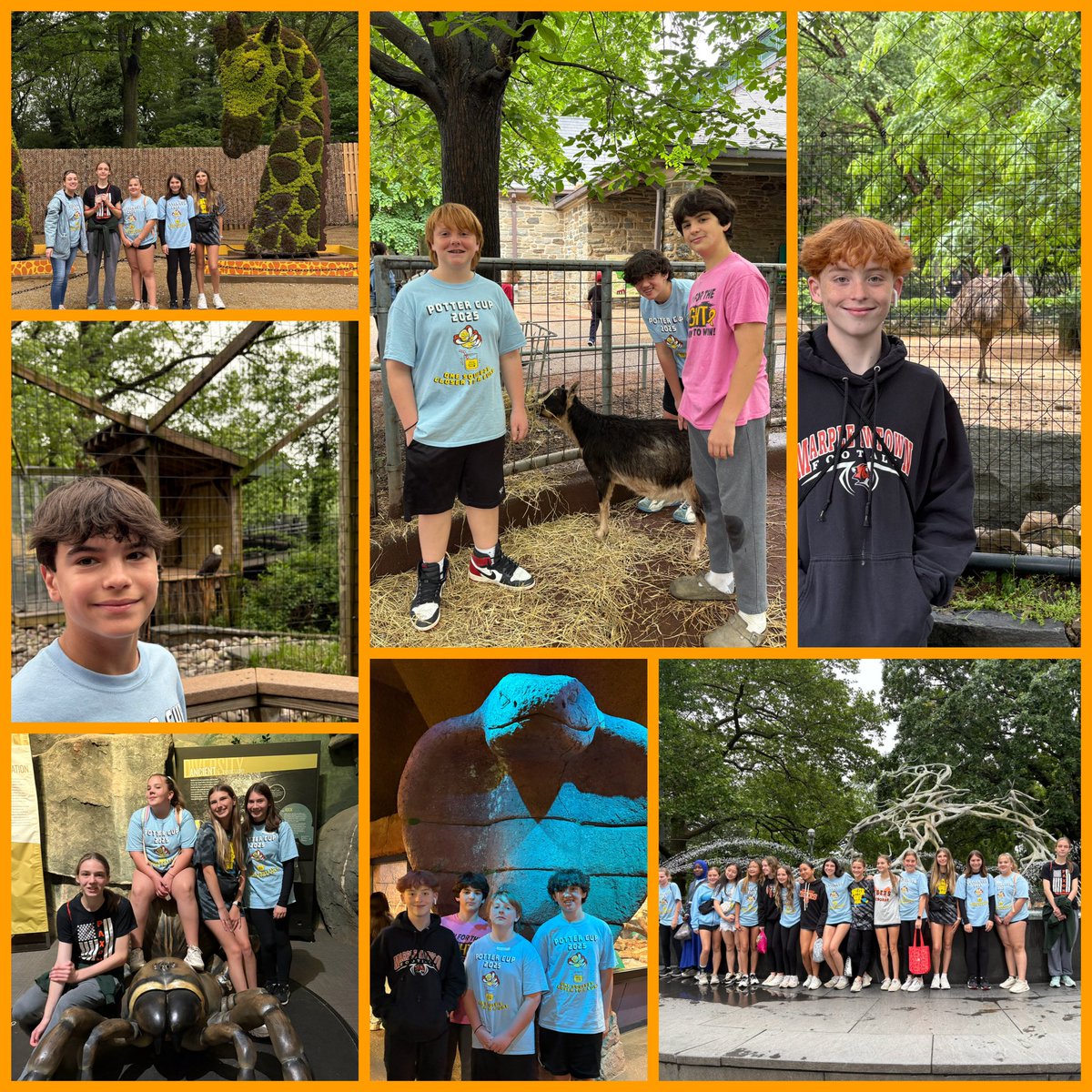🐾 Our 7th graders had a “wild” time at the Philadelphia Zoo yesterday! Students explored animal habitats and learned about different species. A fun and educational adventure for all!🦁🐯🐻