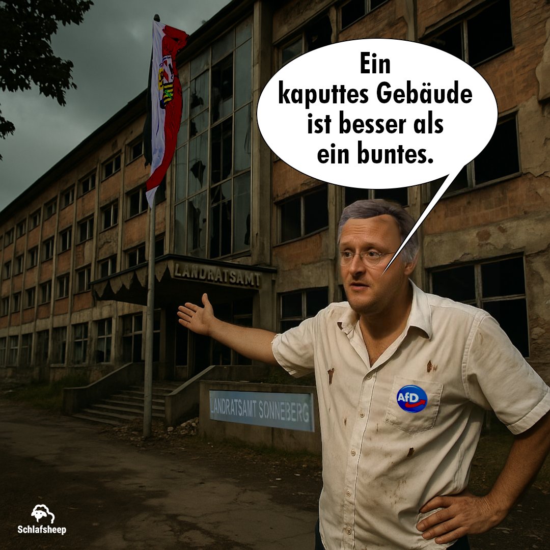 "Wegen Regenbogen, GEZ und Habeck: Sonneberger AfD-Landrat scheitert an linksgrüner Realität"
Sonneberg (fdp) – Ein Skandal, der die Grundfesten des gesunden Menschenverstands erschüttert: Der erste AfD-Landrat Robert Sesselmann musste sich nach zwei Jahren Amtszeit eingestehen,