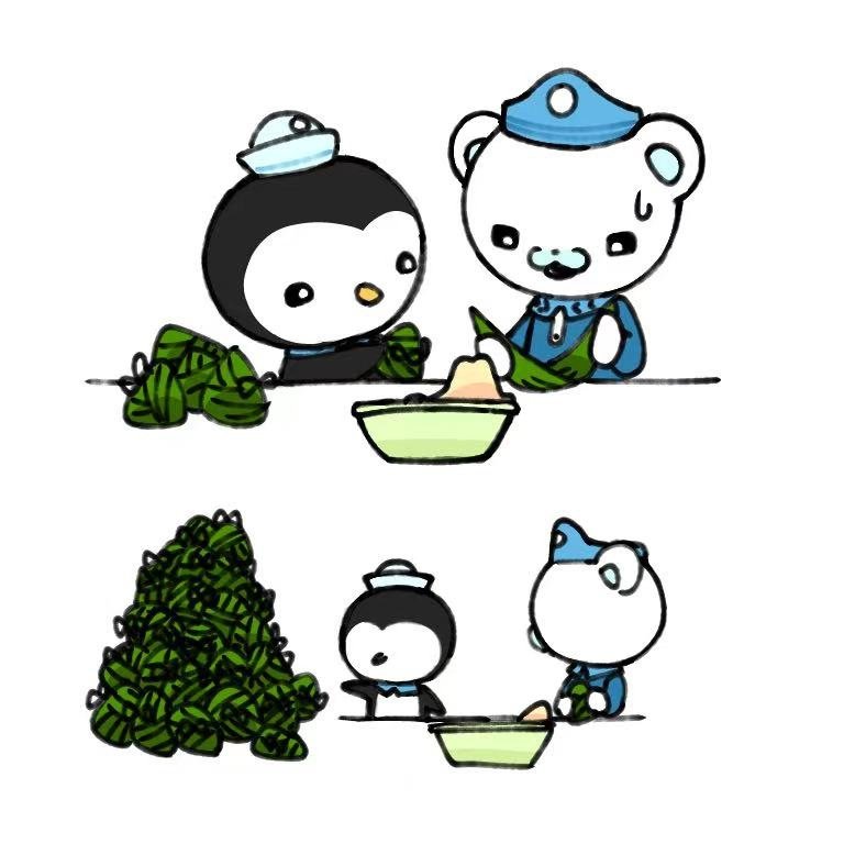 今天是端午节？
#Octonauts #海底小纵队