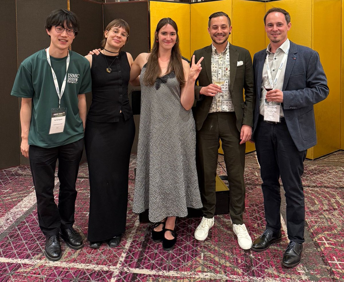 Oliver Dumele (@dumelelab) on Twitter photo Our group had a great time at #ISMSC2025 in Kyoto. Thanks to the organizing team around <a href="/OgoshiTomoki/">Tomoki Ogoshi</a> – great job. Many new friends and great science is what we take home.
<a href="/ChemUniCologne/">Department of Chemistry (University of Cologne)</a> <a href="/ISMSC2025/">ISMSC2025, Kyoto</a> Our group had a great time at #ISMSC2025 in Kyoto. Thanks to the organizing team around <a href="/OgoshiTomoki/">Tomoki Ogoshi</a> – great job. Many new friends and great science is what we take home.
<a href="/ChemUniCologne/">Department of Chemistry (University of Cologne)</a> <a href="/ISMSC2025/">ISMSC2025, Kyoto</a>