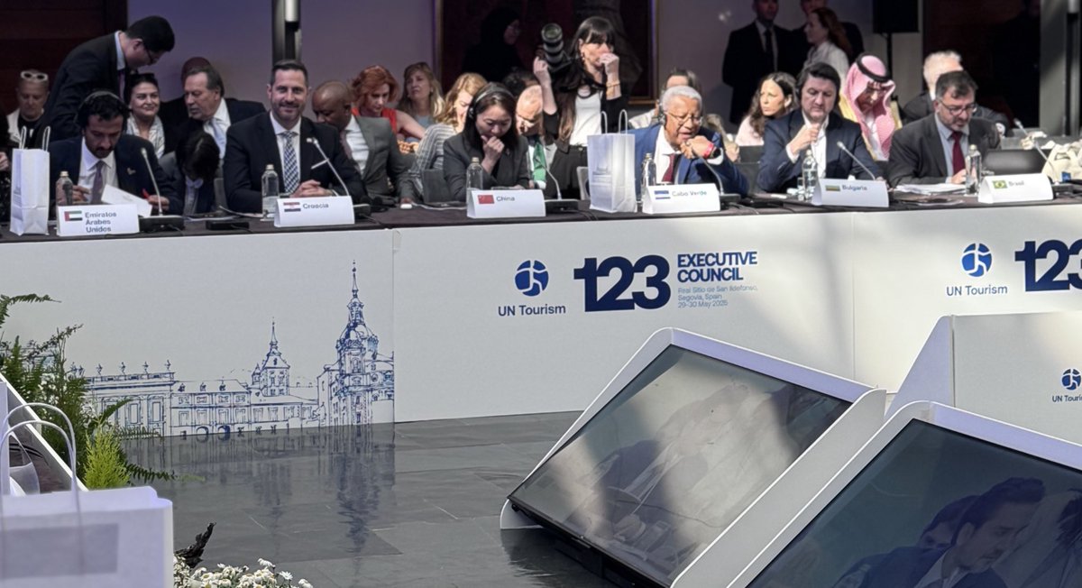TonciGlavina's tweet image. We took a part in the important discussions on the future of global tourism at the @UNWTO Executive Council in 🇪🇸#Segovia. 

🇭🇷 leadership in developing and implementing sustainable tourism practicies complements #UNWTO initiatives and projects for the sector.