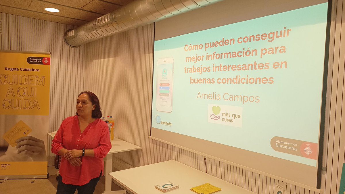 Iopendatabcn (@iopendatabcn) on Twitter photo 🔎 Hoy viernes, Amelia Campos de “Més que Cures” nos habla de derechos laborales, recursos y cómo conseguir trabajo.! Presentada por @LourdesMunoz #iCuida #CuidadoComunitario #TrabajoDigno #barcelonacuida #iopendatabcn <a href="/bcn_ajuntament/">Ajuntament de Barcelona</a> 🔎 Hoy viernes, Amelia Campos de “Més que Cures” nos habla de derechos laborales, recursos y cómo conseguir trabajo.! Presentada por @LourdesMunoz #iCuida #CuidadoComunitario #TrabajoDigno #barcelonacuida #iopendatabcn <a href="/bcn_ajuntament/">Ajuntament de Barcelona</a>