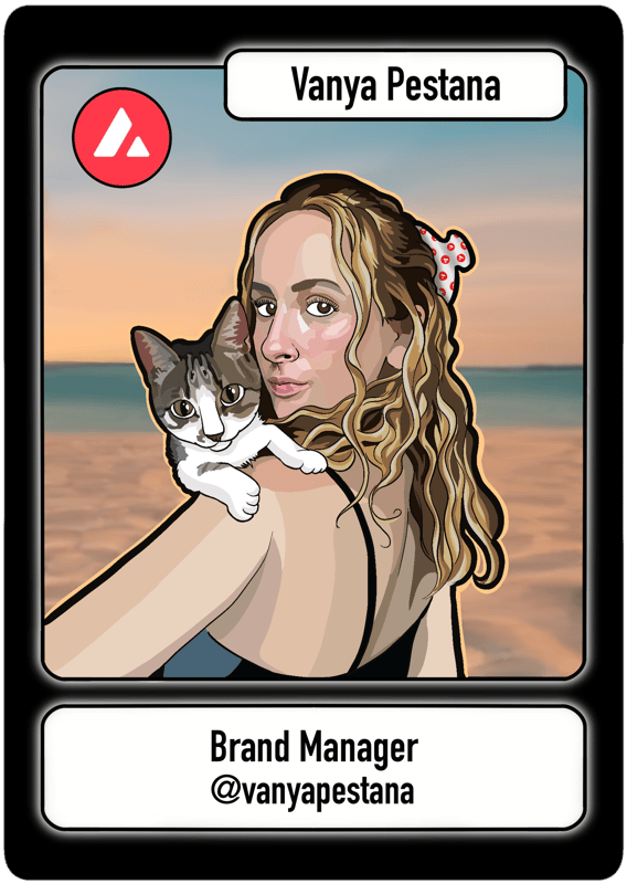 gribbly_fire's tweet photo. If you picked up a @vanyapestana Avax Card at one of the Avalanche events, you claimed the digital twin and sent it to your wallet.... right?

...right?

$VANYA https://t.co/kUcVL0cxfe