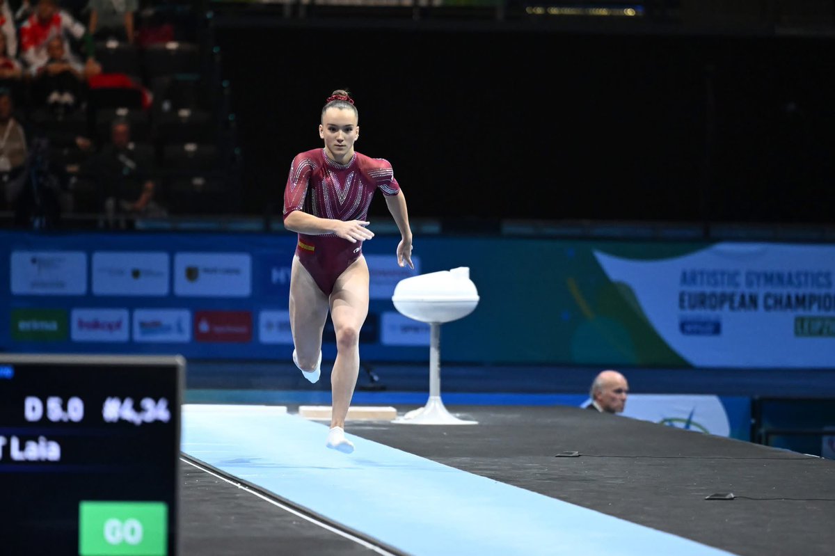 🤸‍♀️Gim. Artística l Europeo🇩🇪

Laia Font🇪🇸 ACABA SEXTA DE EUROPA EN LA FINAL DE SALTO

🔸Laia a sus 18 años logra un gran resultado con una puntuación de 13.233 pts ¡GRANDE!