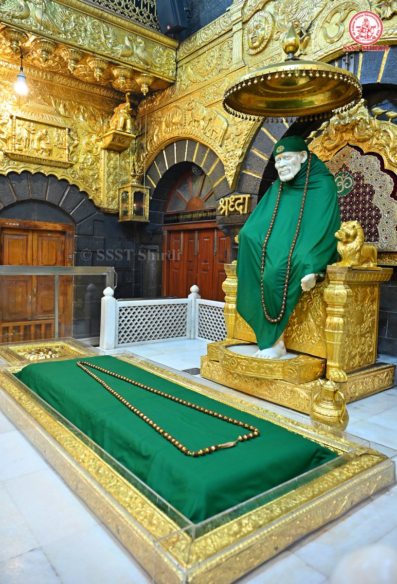 *!! ॐ साई राम !!*
*श्री साईबाबा संस्थान विश्वस्त व्यवस्था,शिर्डी*
*!! ॐ Sai Ram !!*
*Shri Saibaba Sansthan Trust, Shirdi*
≈≈≈≈≈≈≈≈≈≈≈≈≈≈≈≈≈ *आरती :-शेजारती* 
 *शुक्रवार ३० मे २०२५*   
*Aarti :-Shejarti*
*Friday 30 May 2025*