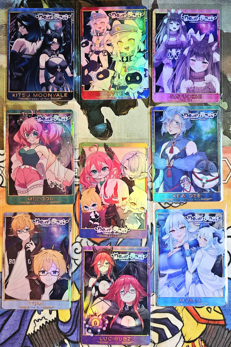 RunekeeperTV ✨ Astral Demigod ✨ (@runekeepertv) on Twitter photo 🔥 Big news! 🔥
We’re officially making the exclusive trading cards for <a href="/projectdemipact/">DEMI•PACT【 VTuber Agency 】</a>!
Support your faves, start your collection, and grab yours now at VT-Cards.com 🎴💖
Use code Pact10 to save 10% during launch week!
#VTuber #ProjectDemipact #VTCards 🔥 Big news! 🔥
We’re officially making the exclusive trading cards for <a href="/projectdemipact/">DEMI•PACT【 VTuber Agency 】</a>!
Support your faves, start your collection, and grab yours now at VT-Cards.com 🎴💖
Use code Pact10 to save 10% during launch week!
#VTuber #ProjectDemipact #VTCards