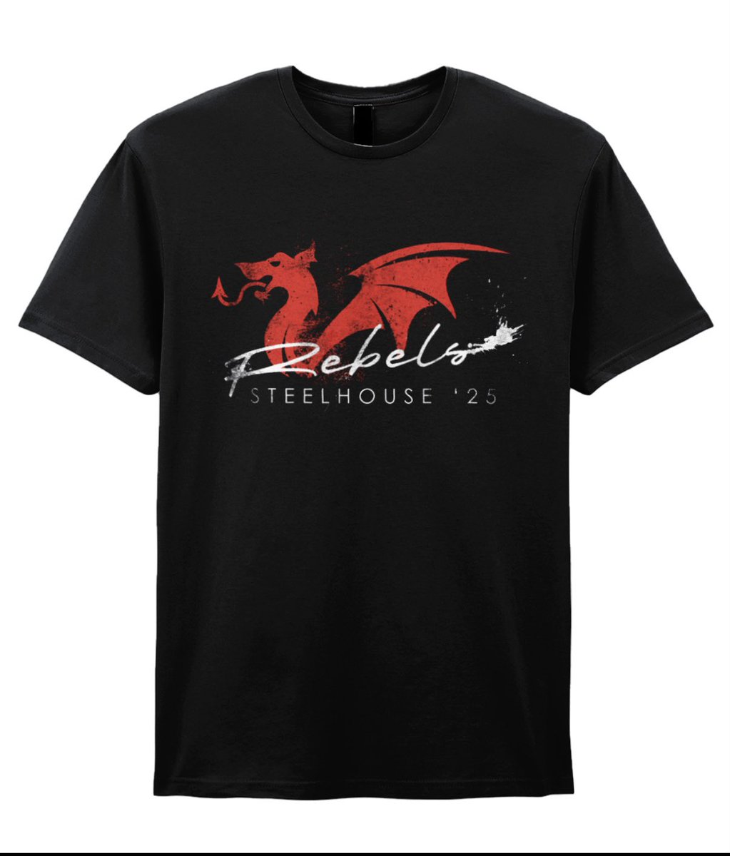 ‼️ 

We’re so excited for this year’s Steelhouse Festival, we’’re having special tees made for the day! 

We have them available for pre order in a number of colours and fits!

Pre order yours now before it’s too late! 

scarletrebels.com/collections/t-…