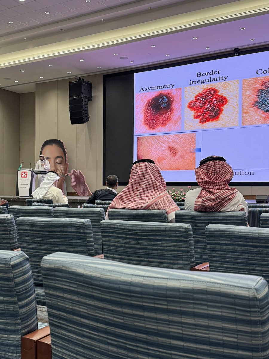 Honored to attend the 1st Dermatology Conference at Dr. Sulaiman Al Habib Medical Academy. Grateful for the learning opportunity. 🙏🏻 with <a href="/louai_salah/">Louai لؤي</a> <a href="/BaderZimmo/">Bader Zimmo</a> @dr_abdullahalmuqrin