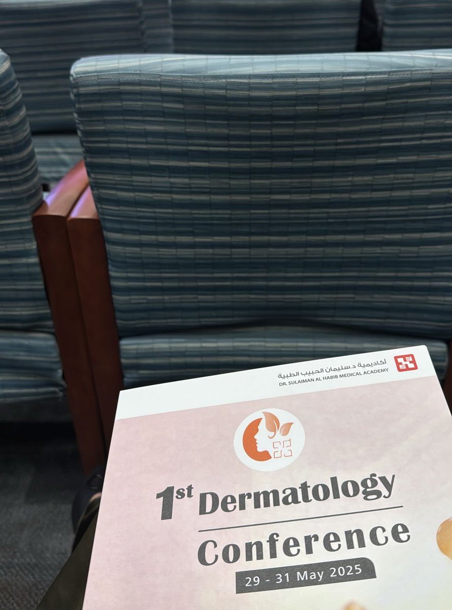 samarnumann's tweet photo. Honored to attend the 1st Dermatology Conference at Dr. Sulaiman Al Habib Medical Academy. Grateful for the learning opportunity. 🙏🏻 with @louai_salah @BaderZimmo @dr_abdullahalmuqrin https://t.co/CvqJTPCpc0