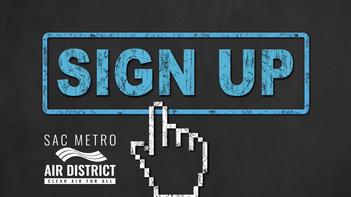 Want to know what’s happening at the Sac Metro Air District? Get quarterly updates on air quality programs and projects. Issues drop every January, April, July, and October.
📬 Sign up here: airquality.org/Air-Quality-He…