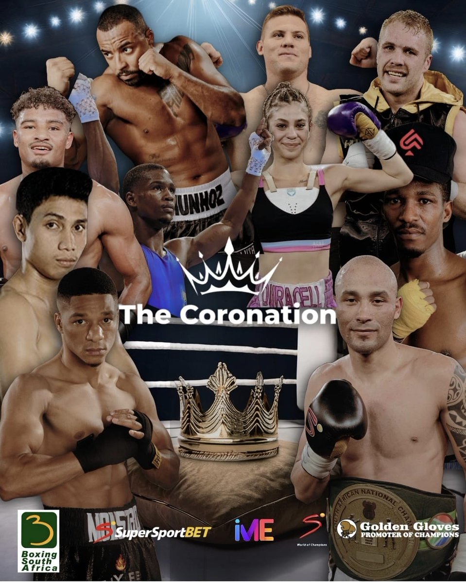 BoxingsaR's tweet image. 🥊 Fight Night Incoming!

👑 Koopman looks to claim the IBO Junior Middleweight Title vs. Angola’s Lima this Saturday at Emperors Palace!

🔥 Kuse faces Salva in a high-stakes WBC showdown
💥 Heavyweight action: Alberts vs. Okothy
The Coronation awaits.

🥊🇿🇦
