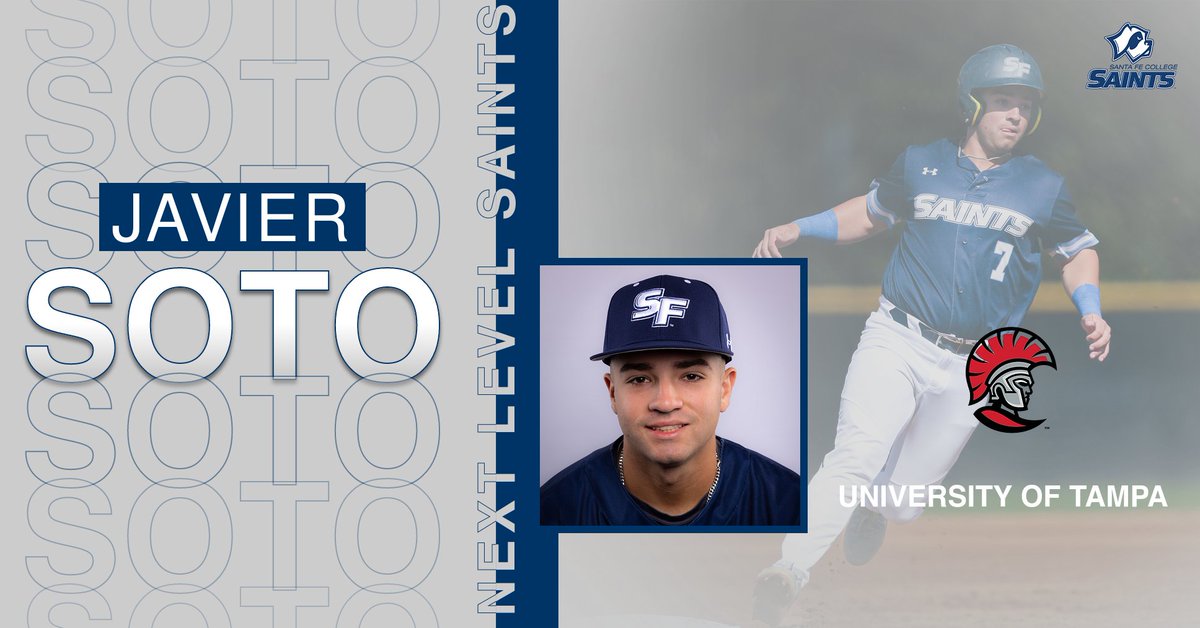 Outfielder Javier Soto has signed to play at the University of Tampa!

Story: santafesaints.com/sports/bsb/202…

#SicEmSaints