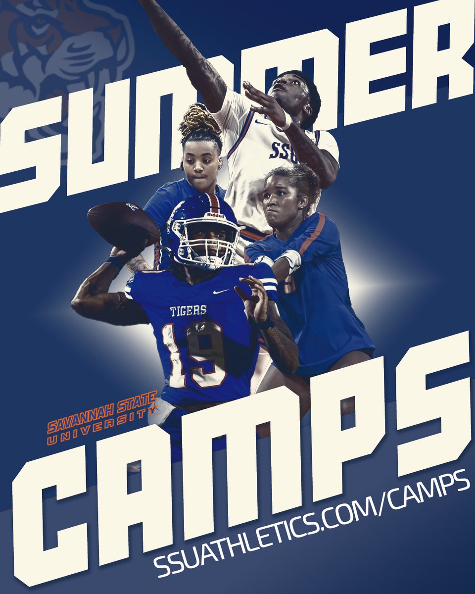 It is Camp Season at SSU Athletics! We have several camps upcoming where youngsters can learn from our coaches to improve their skills. Head over to SSUAthletics.com/camps to learn more! #HailSSU! #ClawDown!🐅🔵🟠