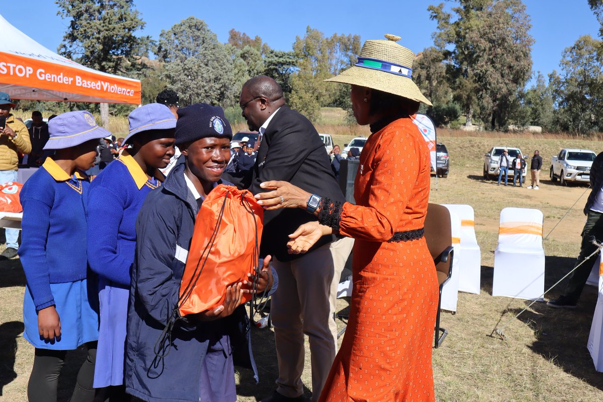 Today, Her Majesty  Queen, Masenate Mohato Seeiso at  Menstrual Hygien day  Berea  said " we  should break the silence, end the stigma, and ensure no girl misses school because of her period. Menstrual health is dignity, and dignity is every girl's right."