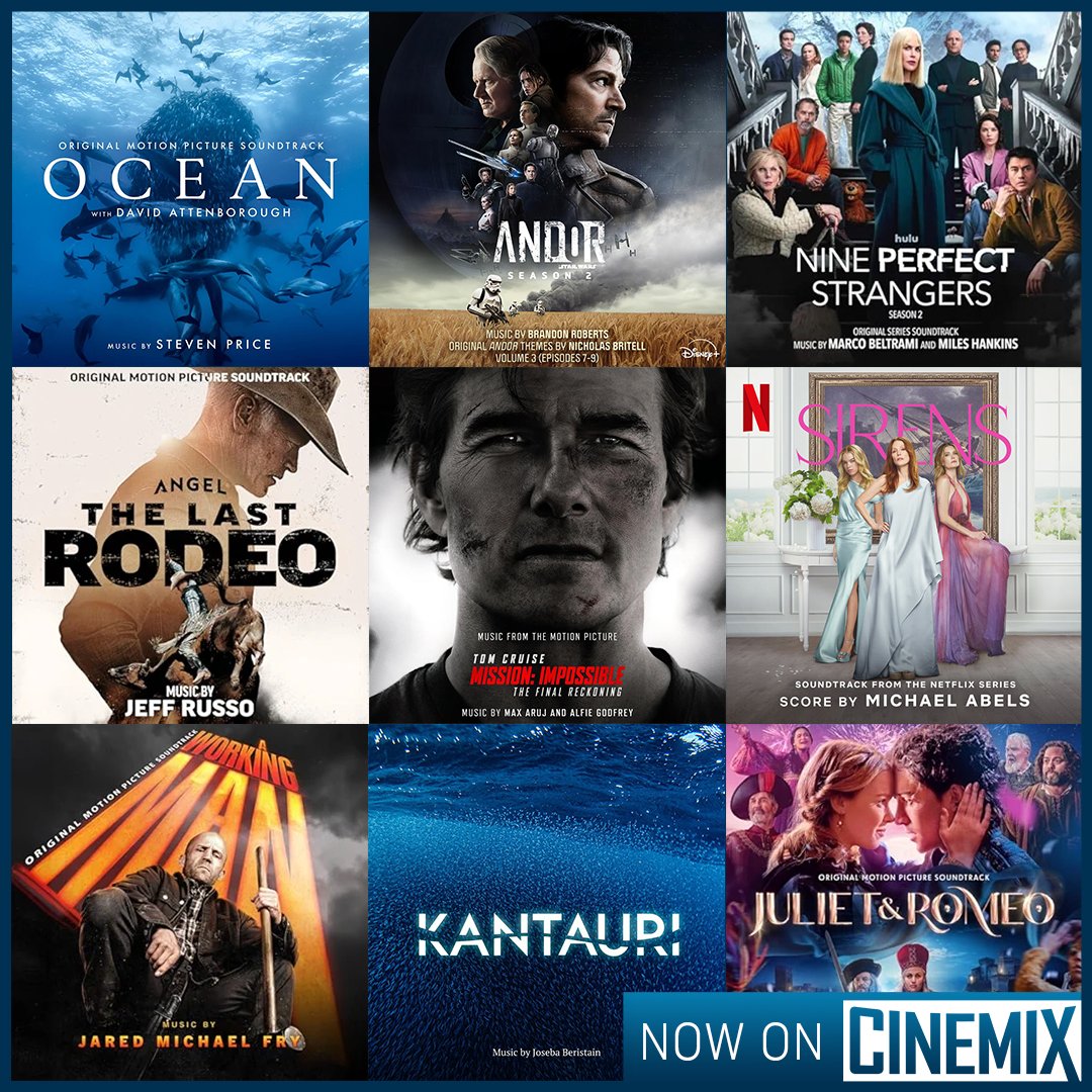 May Editor's Pick ! Soundtracks added to CINEMIX : #JosebaBeristain #GoSakabe #MaxAruj #BrandonRoberts #EnnioMorricone #JaredMichaelFry #JeffRusso #KohtaYamamoto #KevinKiner #MarcoBeltrami #NikiReiser #StevenPrice #MichaelAbels #JimmyWhoo #SegunAkinola