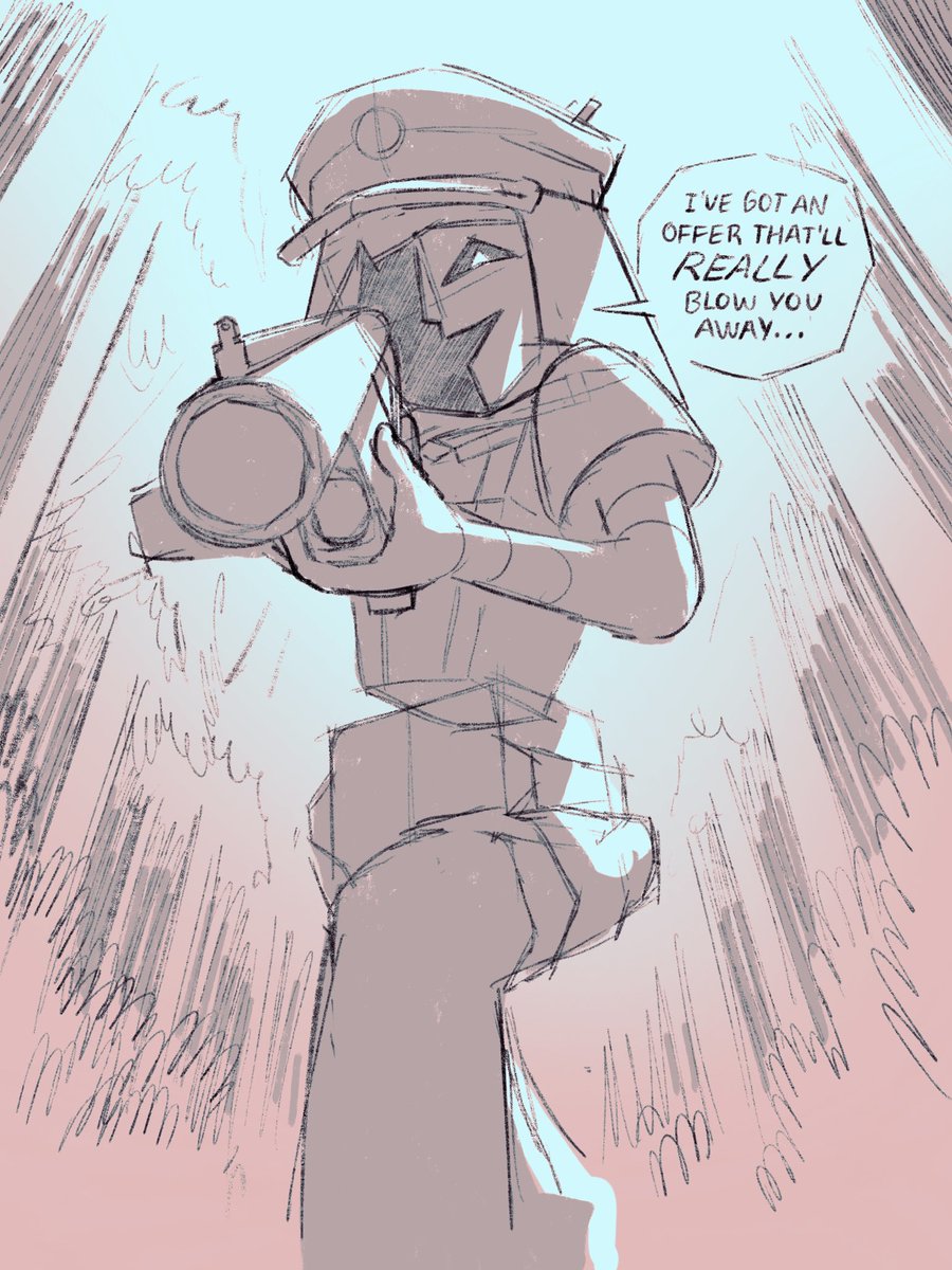 DoodleSkabootle's tweet image. Not very good business practice, Ena… #ena #enadreambbq #enadreambbqfanart