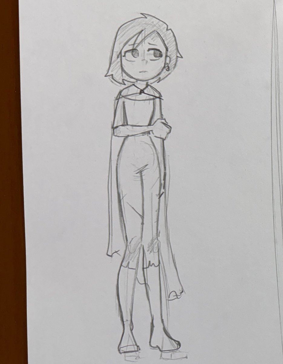 ClarkHelio's tweet image. Vin- Written by Brandon Sanderson

She was a thief Skaa.
always looking weak to avoid attention, the leader of her gang Camon said she brought good luck in their robberies. 

Here is my concept art of her on initial steps.