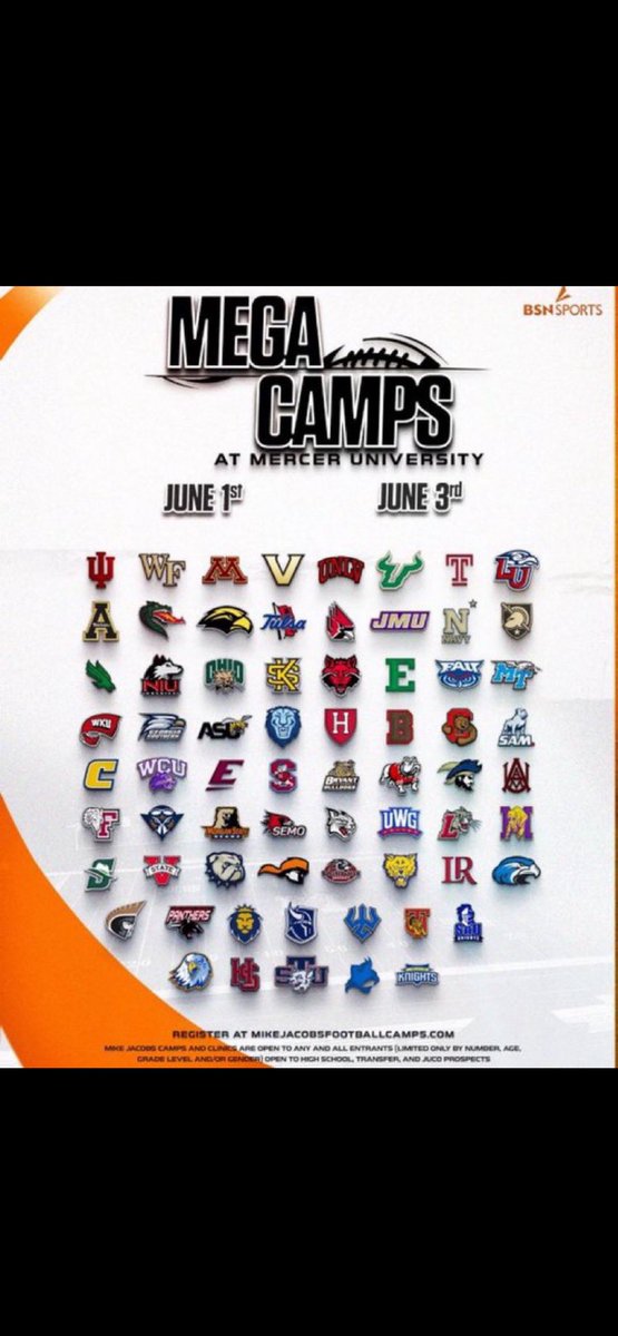 Tyrone Fitten (@fittentyrone) on Twitter photo I will be at Mercer mega camp June 3rd session 1❗️❗️excited to come out and compete.
<a href="/JHolmes20___/">Jamarkis Holmes Ed.S</a> <a href="/Caraway6/">Andrew Caraway</a> <a href="/CavsRecruits/">Callaway Football</a> I will be at Mercer mega camp June 3rd session 1❗️❗️excited to come out and compete.
<a href="/JHolmes20___/">Jamarkis Holmes Ed.S</a> <a href="/Caraway6/">Andrew Caraway</a> <a href="/CavsRecruits/">Callaway Football</a>