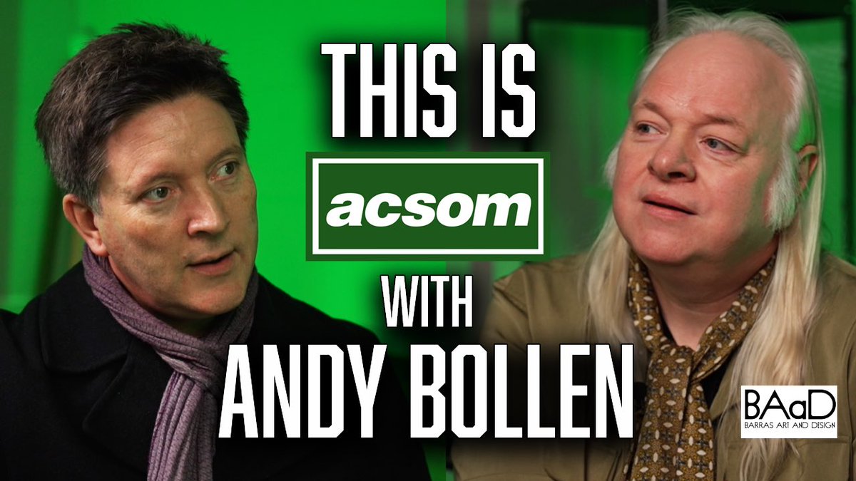 🍀 THIS IS ACSOM with ANDY BOLLEN.

🎙️ Playing drums with Nirvana;
🎙️ Seeing Oasis at Tut’s 32 years ago;
🎙️ The resurrection of Oasis.

📺 LIVE at 6pm tonight: m.youtube.com/watch?v=9Z53cM…